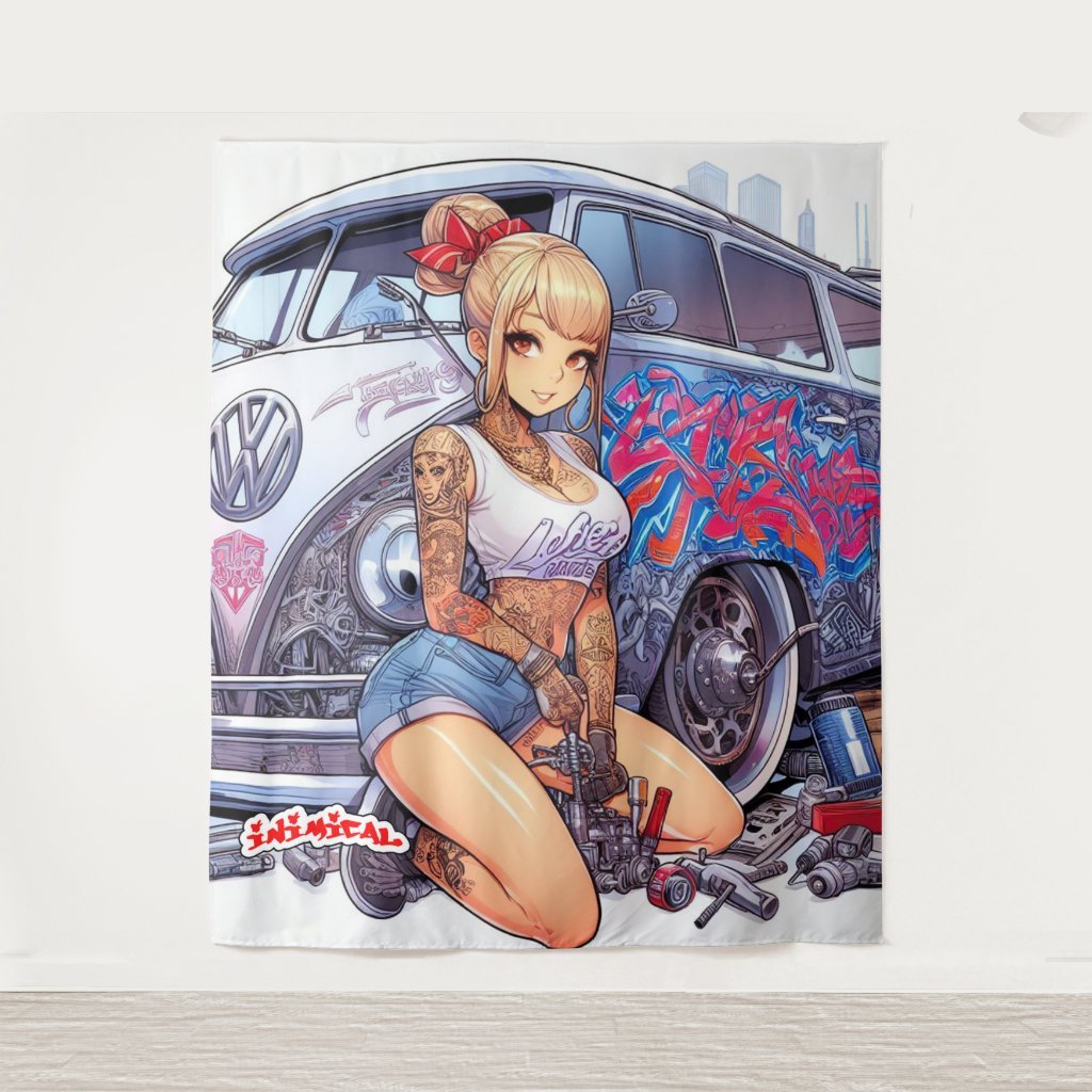 Inimical Lisa Tapestry