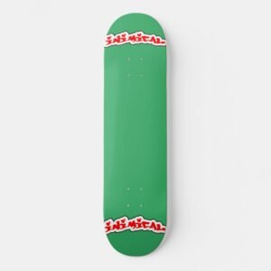 Inimical Perfect Green ChromaKey  Skateboard