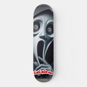 Inimical Ghost Boy  Skateboard