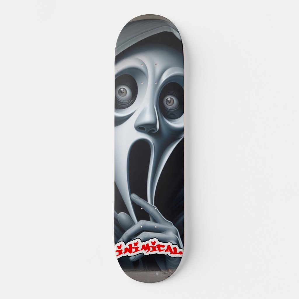 Inimical Ghost Boy  Skateboard