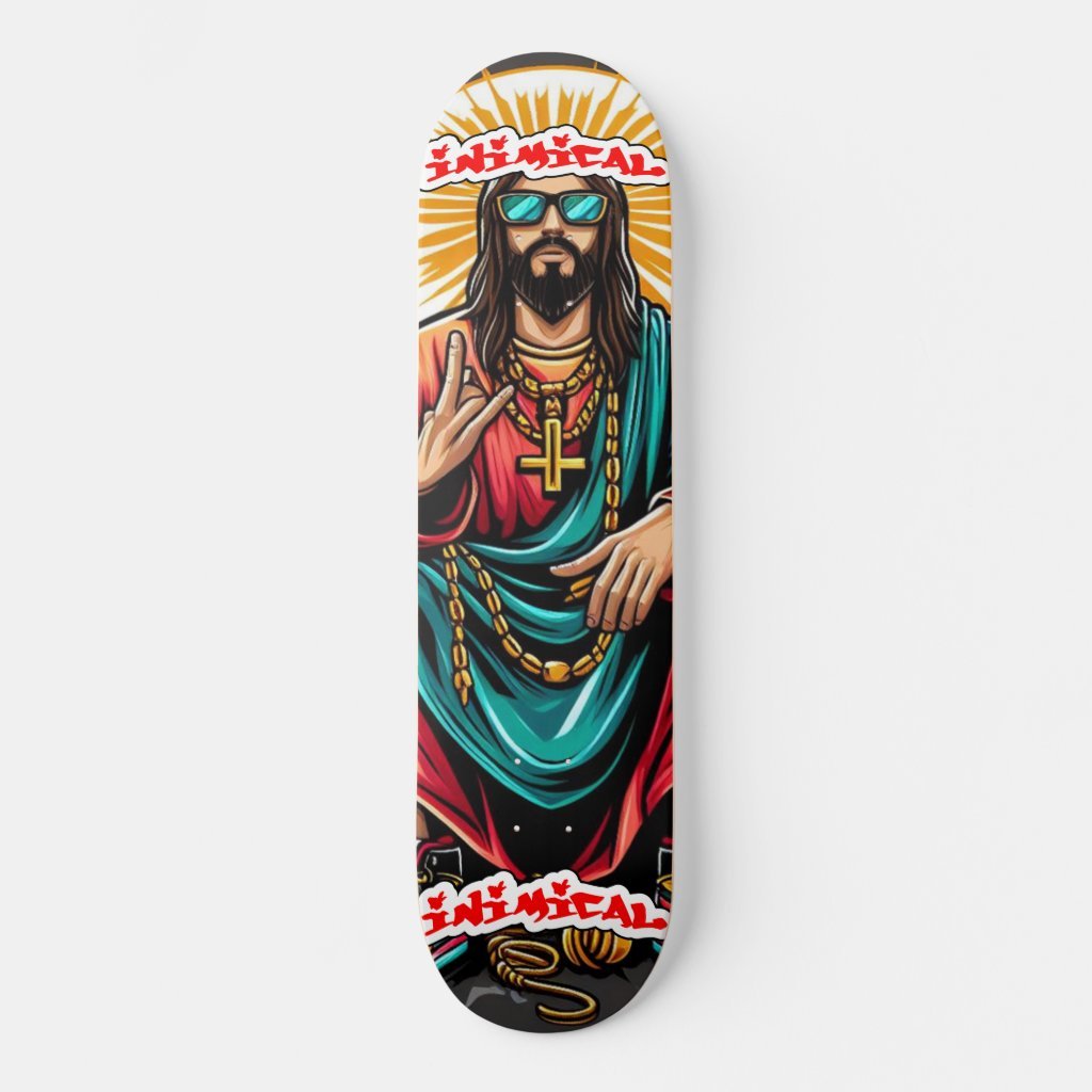 Inimical he is rizzin  skateboard