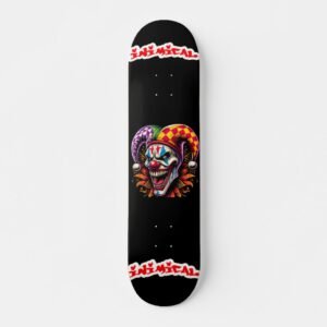 Inimical Wicket Jester  Skateboard